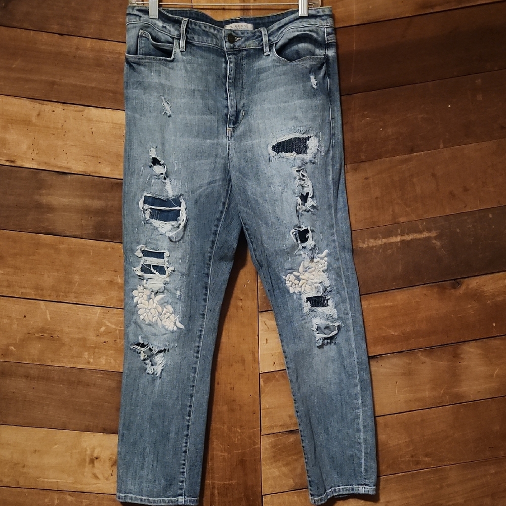 Guess Distressed Skinny Jeans